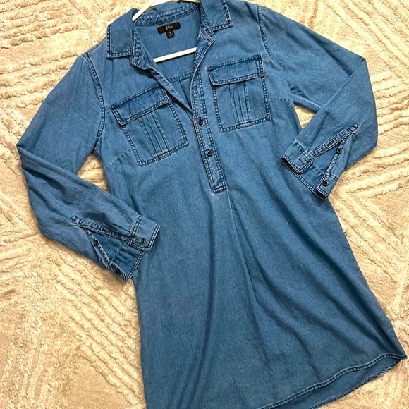 J. Crew Size S Jean Denim Tunic  Dress like NEW 🩵 - Picture 1 of 6